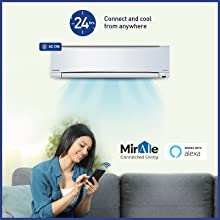  PanasonicColor: WhiteFeatures: Wi-Fi Split AC with Inverter ... HomeBest 2 Ton Split AC in IndiaPanasonic 2 Ton 5 Star Wi-Fi Twin Cool Inverter Split AC (Copper, CS/CU-NU24WKYW, White, Powered by IoT, Voice Control)